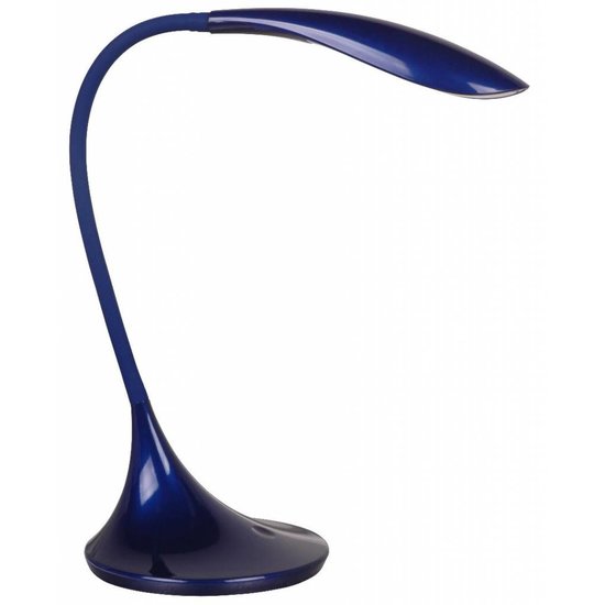 Fantasia Zonic Schreibtischlampe LED, klappbar, schwarz, 4,5W SMD LED, 480 Lumen, 3000K warmweiß, IP20