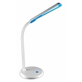 Desk lamp LED foldable 5W LED white-black/blue-white or green-white