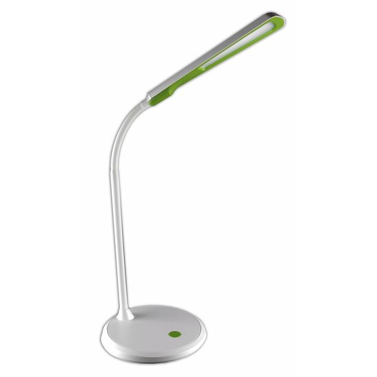 Desk lamp LED foldable 5W LED white-black/blue-white or green-white