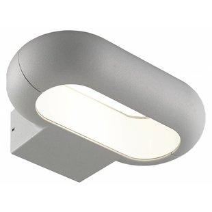 Fantasia Lola aplique exterior LED ovalado grafito IP54