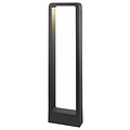 Poteau de jardin design LED graphite 4.5W 1 mètre de haut
