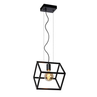 LUCIDE FABIAN - Hanglamp - 1xE27 - Schwarz
