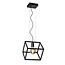 LUCIDE LUCIDE FABIAN - Stylish Black Pendant Light for Indoor Use