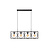 LUCIDE LUCIDE SUUS - Pendant Light - 4xE27 - Black