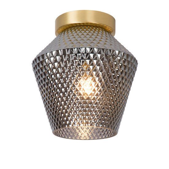 LUCIDE LUCIDE ROSALIND - Elegante Plafonnière mit Fumé-Glas