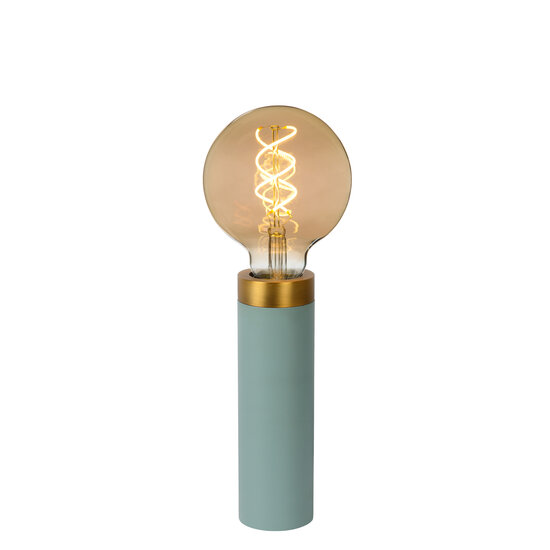 LUCIDE LUCIDE SELIN - Elegant Table Lamp in Turquoise