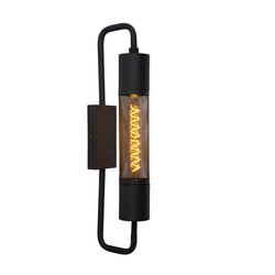 LUCIDE CALIXT - Wandlamp - 1xE27 - Zwart