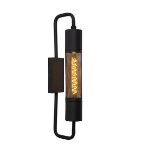 LUCIDE CALIXT - Wall Lamp - 1xE27 - Black