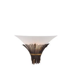 LUCIDE CANNA - Wandlampe - 1xE14 - Rostbraun