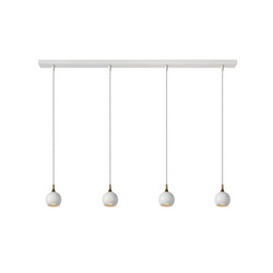 LUCIDE FAVORI - Lámpara Colgante - 4xGU10 - Blanco