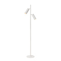 LUCIDE LUCIDE CLUBS - Vloerlamp - 2xGU10 - Wit - Creëer een sfeervolle ambiance in uw interieur