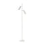 LUCIDE LUCIDE CLUBS - Floor Lamp - 2xGU10 - White - Create a cozy ambiance in your interior