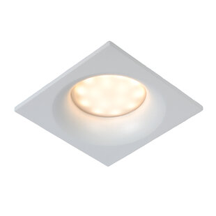 LUCIDE ZIVA - Bathroom Recessed Spot - 1xGU10 - IP44 - White
