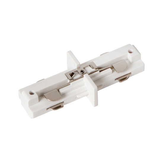 LUCIDE LUCIDE TRACK I-koppelstuk - 1-fase Railsysteem / Railverlichting - Wit (Uitbreiding) - Perfect voor het uitbreiden van uw railverlichting