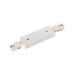 LUCIDE TRACK Startvoeding - 1-fase railsysteem / Railverlichting - Dubbel - Wit (Uitbreiding)