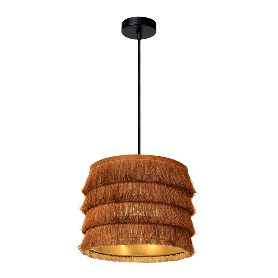 LUCIDE LUCIDE EXTRAVAGANZA TOGO - Lámpara colgante elegante en amarillo ocre