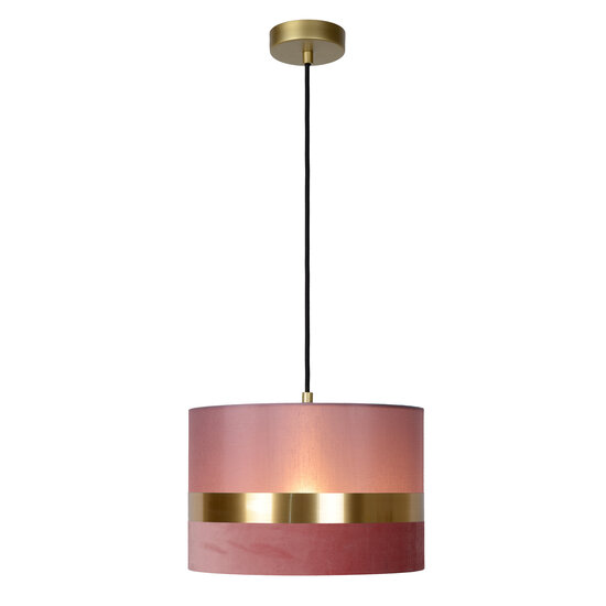 LUCIDE LUCIDE EXTRAVAGANZA TUSSE - Stylish Pink Pendant Light for Indoor Use