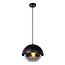 LUCIDE LUCIDE COOPER - Stijlvolle Hanglamp Ø 30 cm in Zwart