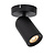 LUCIDE LUCIDE PUNCH - Plafondspot - 1xGU10 - Zwart