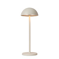 LUCIDE LUCIDE JOY - Lámpara de Mesa Recargable para Exterior - Batería - Ideal para crear ambiente al aire libre.