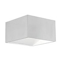Indigo Kava wall lamp LED square white, 5W integrated LED, 500 lumens, 3000K warm white, up/down light, 100x100x70mm