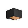 Applique murale Indigo Kava carrée blanche, LED 5W intégrée, 500 lumens, 3000K blanc chaud, up/down, 100x100x70mm