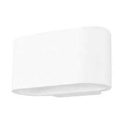 Indigo (Rexel) Wandleuchte Gips oval G9 up-down weiß