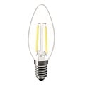 Fantasia C35 LED filament candle bulb, E14 fitting, warm white light (2700K), 200 lumen, dimmable