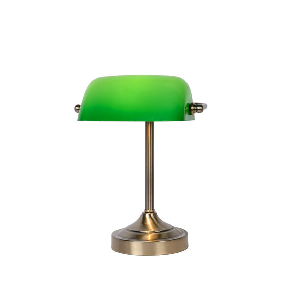 LUCIDE LUCIDE BANKER - Elegante Tischlampe aus Bronze