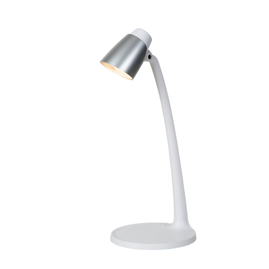 LUCIDE LUCIDE LUDO - Lampe de Bureau LED Élégante en Blanc