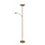 LUCIDE LUCIDE ZENITH - Leselampe - LED Dimmbar - 3000K - Matt Gold / Messing