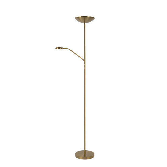 LUCIDE LUCIDE ZENITH - Leselampe - LED Dimmbar - 3000K - Matt Gold / Messing - Ideal für eine gemütliche Atmosphäre in jedem Raum