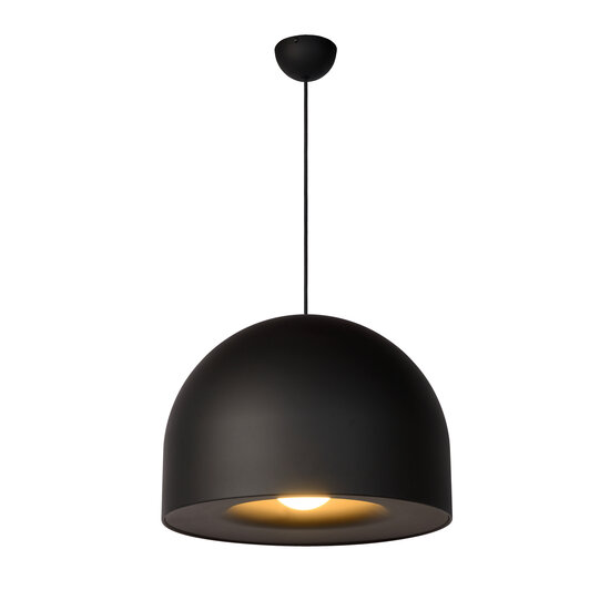 LUCIDE LUCIDE AKRON - Stilvolle Hängelampe Ø 50 cm in Schwarz
