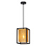 LUCIDE LUCIDE SANSA - Stylish Black Pendant Light for Indoor Use