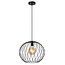 LUCIDE LUCIDE DANZA - Stylish Pendant Light Ø 40 cm in Black