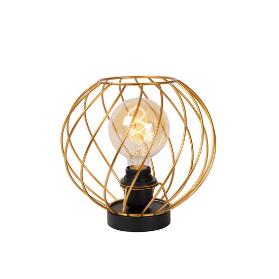 LUCIDE LUCIDE DANZA - Elegante Tischlampe in Mattem Gold