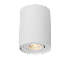 LUCIDE TUBE - Plafondspot - Ø 9,6 cm - 1xGU10 - Wit