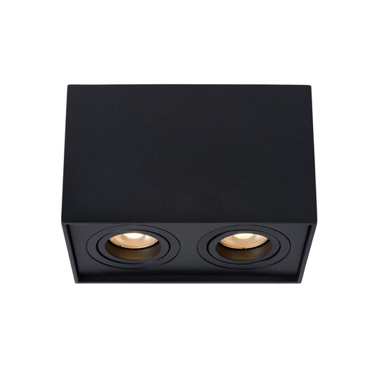 LUCIDE LUCIDE TUBE - Strakke Plafondspot met 2xGU10 Fitting