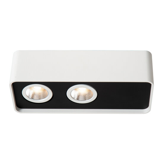 LUCIDE LUCIDE ANGULAR - Dimbare LED Plafondspot in Wit