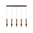 LUCIDE LUCIDE MARGARY - Dimbare LED Hanglamp met 5 lichtpunten