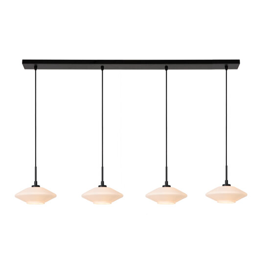 LUCIDE LUCIDE TREVOR - Elegant Pendant Light with Opal Glass