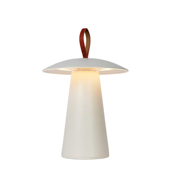 LUCIDE LUCIDE LA DONNA - Oplaadbare Tafellamp Buiten met Dimbare LED