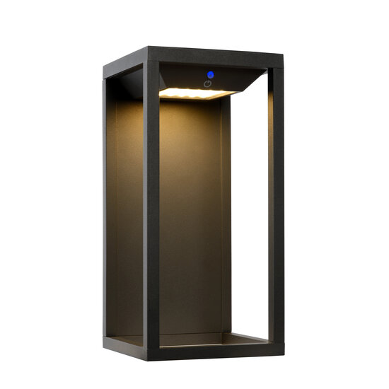 LUCIDE LUCIDE TENSO SOLAR - Applique Murale Énergétiquement Efficace pour Extérieur