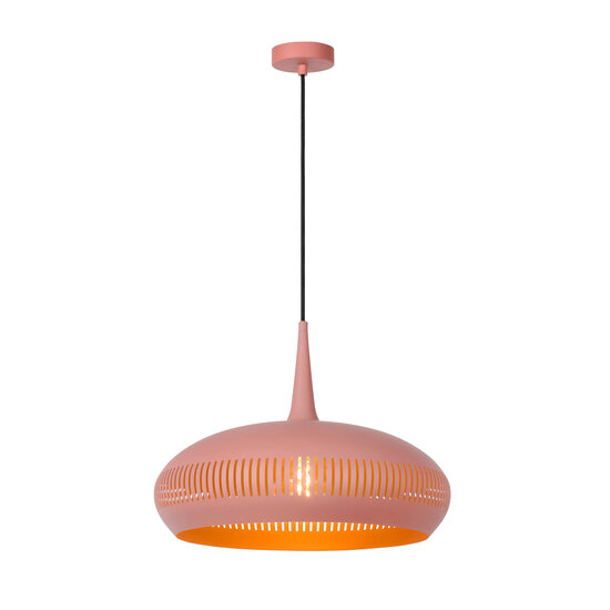 LUCIDE LUCIDE RAYCO - Stylish Pink Pendant Light Ø 45 cm