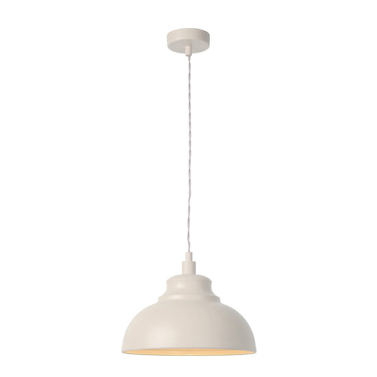 LUCIDE LUCIDE ISLA - Pendant Light - Stylish Beige Pendant for Indoor Use