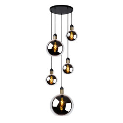 LUCIDE JULIUS - Pendant Lamp - 5xE27 - Fumé
