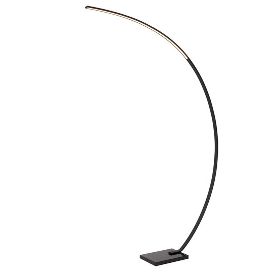 LUCIDE LUCIDE CURVE - Elegante LED Stehlampe mit Dimmer in Schwarz