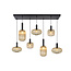 LUCIDE LUCIDE MALOTO - Stylish Pendant Light with Amber Glass