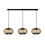 LUCIDE LUCIDE LUCAS - Elegante Hanglamp in Mat Goud en Messing