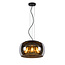 LUCIDE LUCIDE OLIVIA - Lámpara Colgante - Ø 40 cm - 3xE27 - Fumé - Perfecta para crear un ambiente acogedor